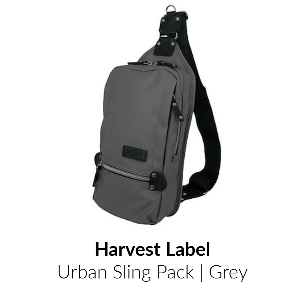 Harvest label discount urban shoulder pack